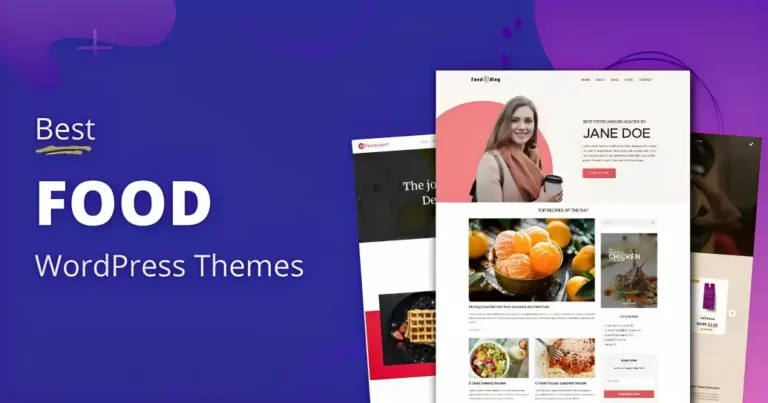 Best WordPress themes for Food Bloggers